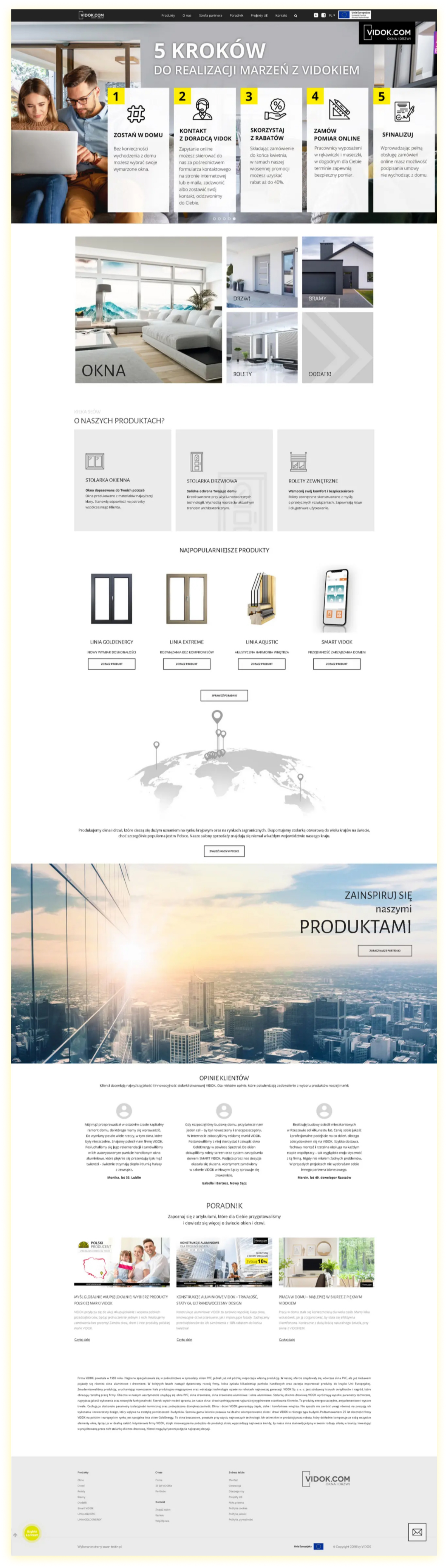 Strona glowna Vidok okna i&nbsp;drzwi 