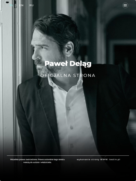 pawel delag realizacje testin