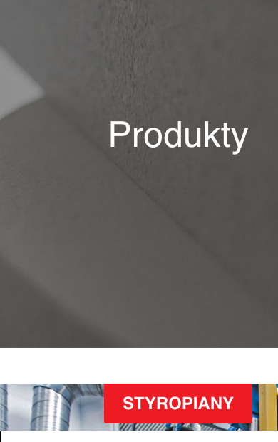 NTB — mobilny widok strony produktów