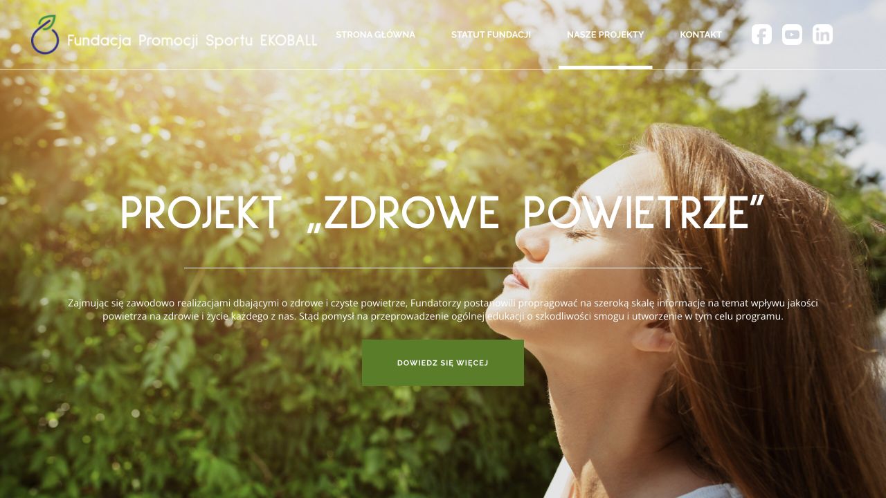 Projekt Zdrowe powietrze