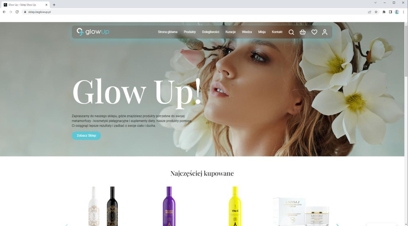 Be Glow Up — widok realizacji