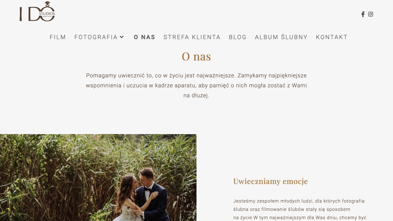Strona o studiu