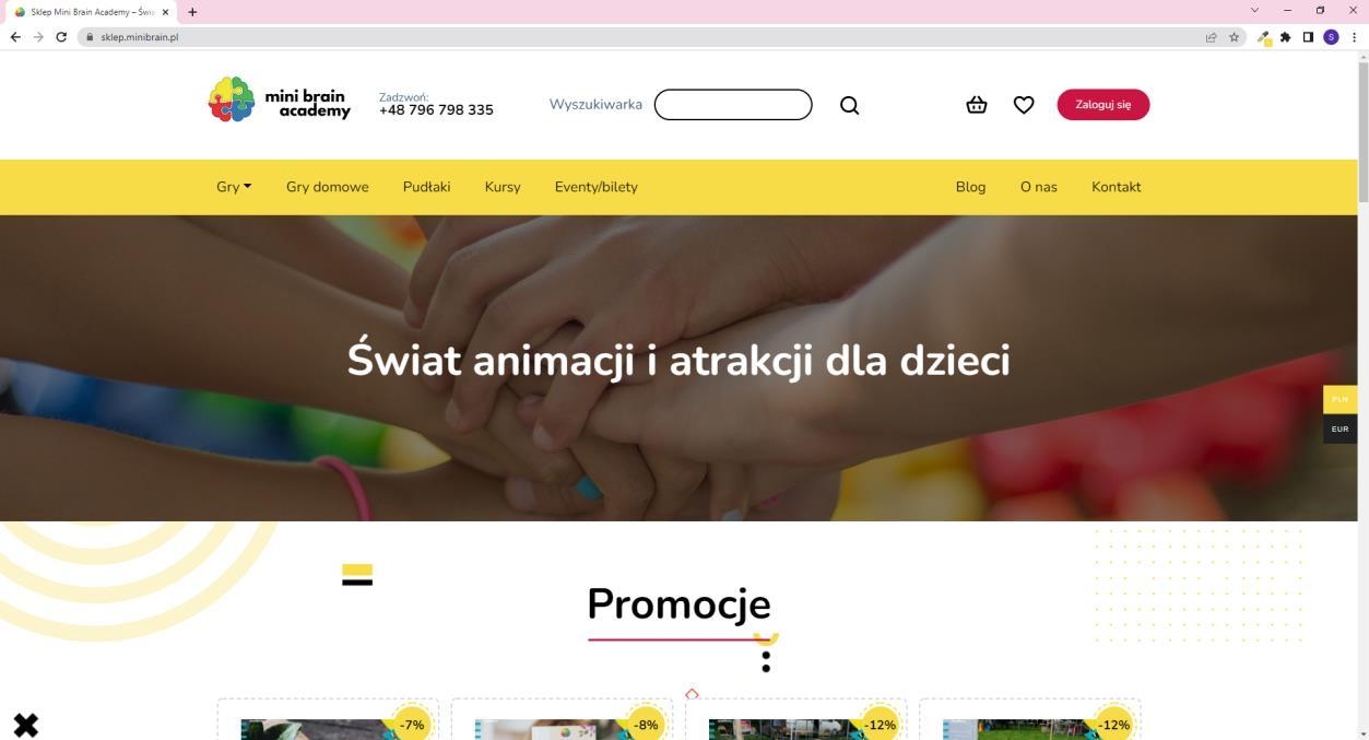 Mini Brain Academy — widok realizacji