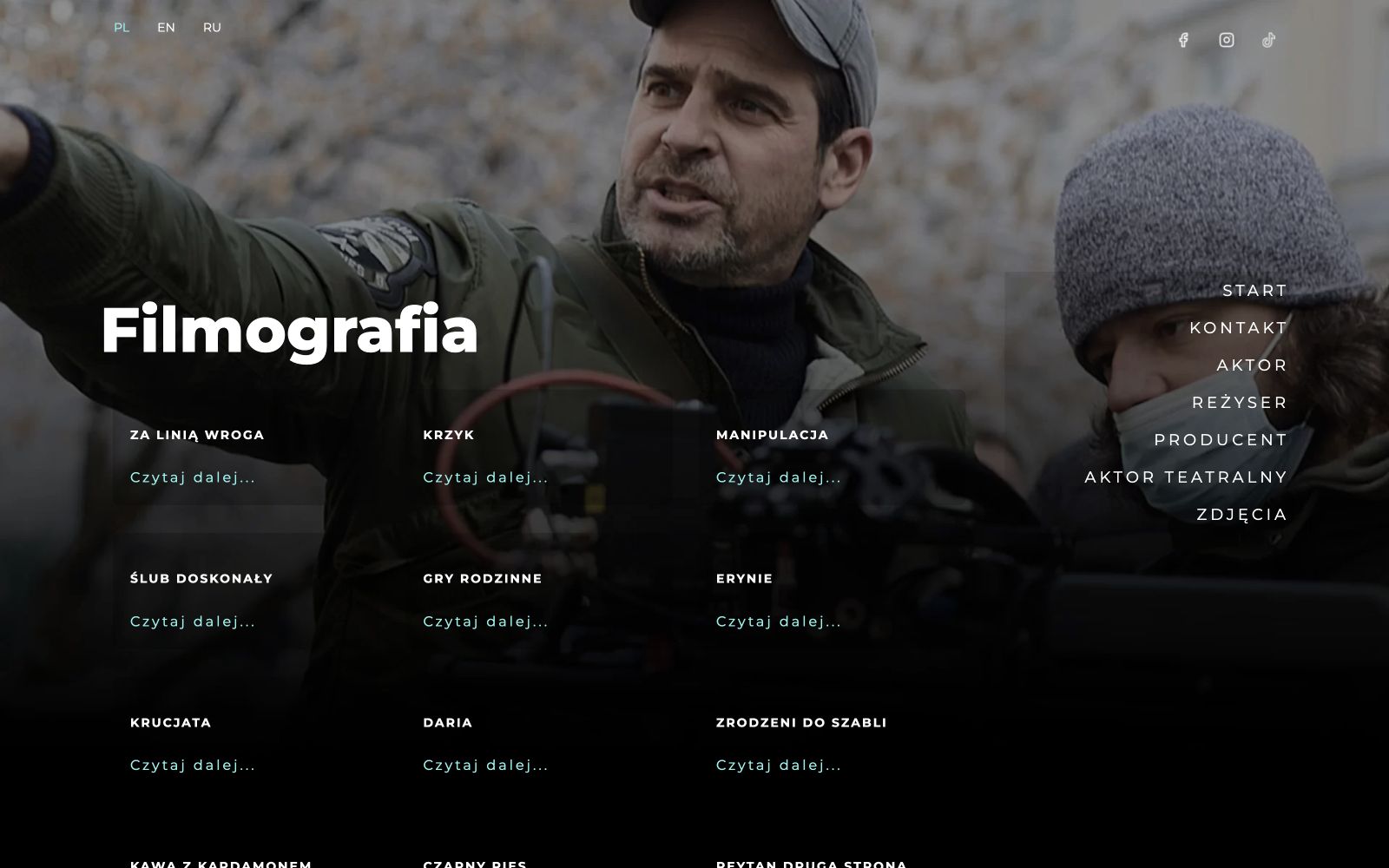 Paweł Deląg — filmografia z siatką tytułów i nawigacją serwisu