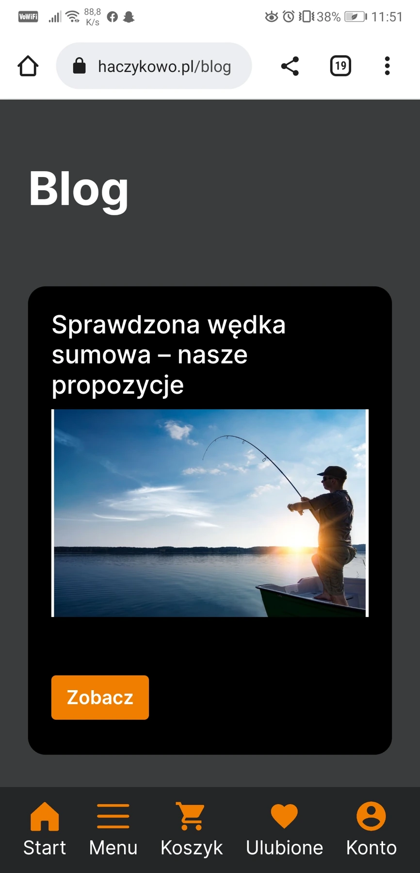 Haczykowo.pl — Blog — archiwalny zrzut telefonu
