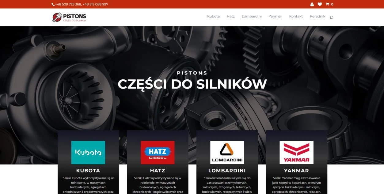 PISTONS — Etap projektu graficznego