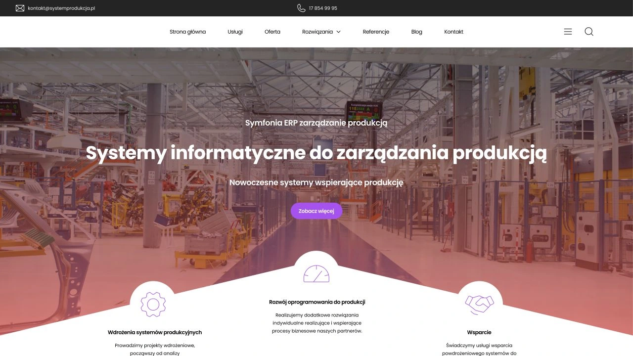 Systemprodukcja.pl — DIGIT-AL — Original Systemprodukcja.pl homepage design — archival view