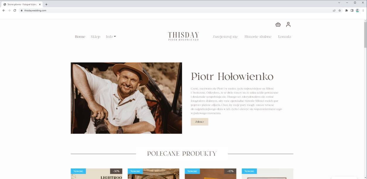 Thisday — widok realizacji