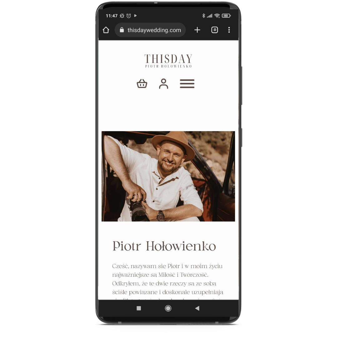 Thisday: Oryginalny widok mobilny