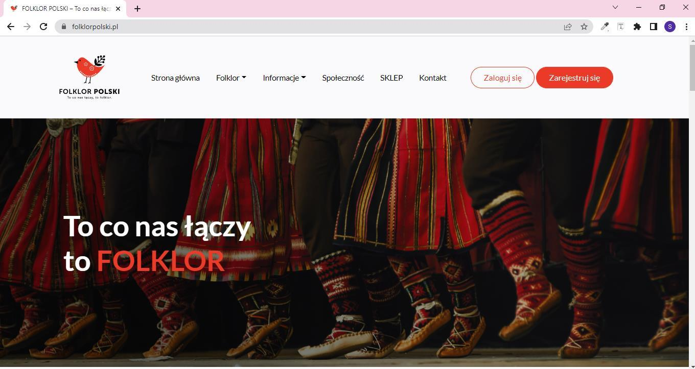 Folklor Polski — widok realizacji